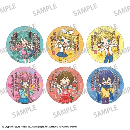 初音ミク×ラブ友 トレーディング缶バッジ 【1BOX】: グッズ・文具