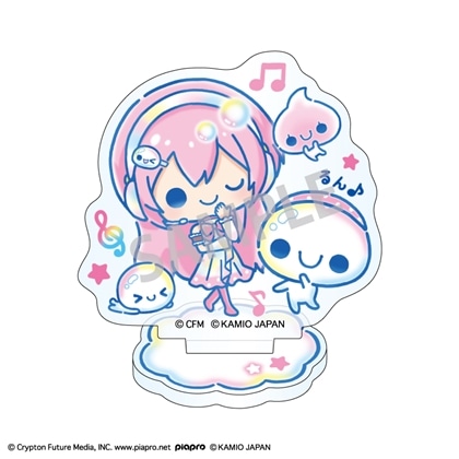 初音ミク×ぷくぷくあわわちゃん ミニアクリルスタンド 巡音ルカ