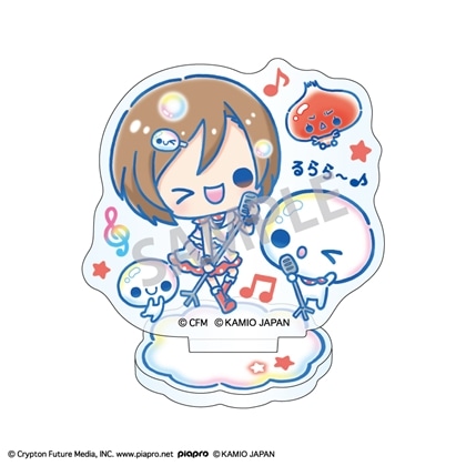 初音ミク×ぷくぷくあわわちゃん ミニアクリルスタンド MEIKO