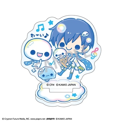 初音ミク×ぷくぷくあわわちゃん ミニアクリルスタンド KAITO