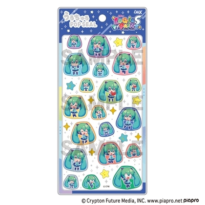 初音ミク うるちゅるPOP SEAL ロジックペイントS