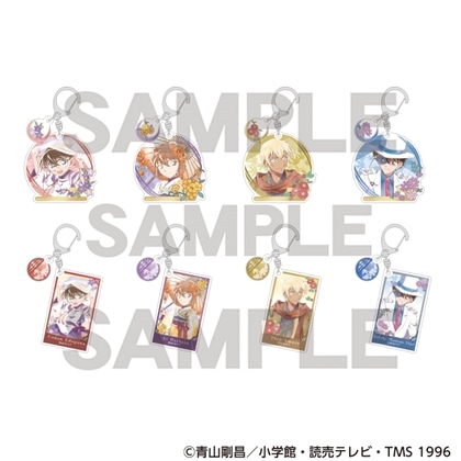 名探偵コナン トレーディングダブルパーツアクリルキーホルダー 秋の華和装 クラパレット 【1BOX】
