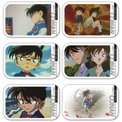 名探偵コナン メモリアルスクエア缶バッジコレクション vol.2 ～ED～ 【1BOX】