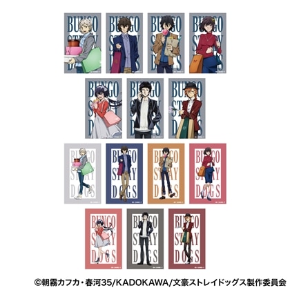 文豪ストレイドッグス メモリアルクリアカードコレクション 【1BOX】