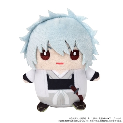 銀魂 まめめいと（ぬいぐるみマスコット） 坂田銀時（攘夷志士ver.）
