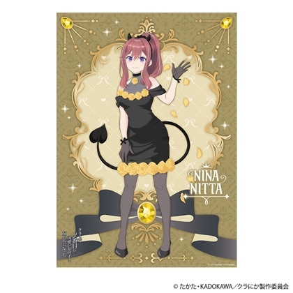 クラスで2番目に可愛い女の子と友だちになった A3クリアポスター 新田新奈