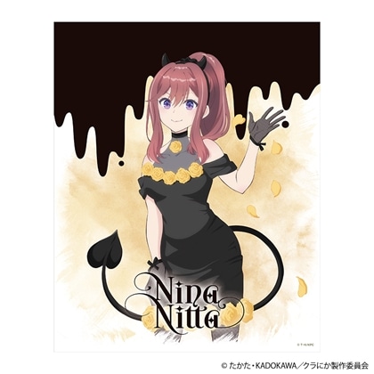 クラスで2番目に可愛い女の子と友だちになった キャンバスボード 新田新奈