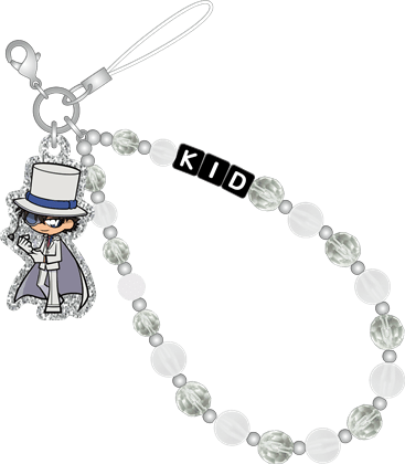 名探偵コナン 放課後メイツ ビーズストラップ 怪盗キッド