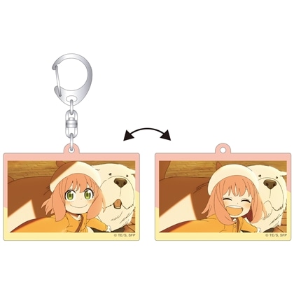 SPY×FAMILY レンチキュラーキーホルダー Season3 ED ver. アーニャ＆ボンド