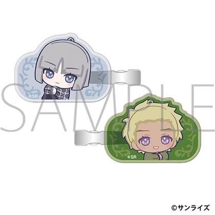 機動戦士ガンダムSEED FREEDOM ZERO アクリルヘアクリップセット ぬいパル すきっぷ イザーク・ジュール＆ディアッカ・エルスマン