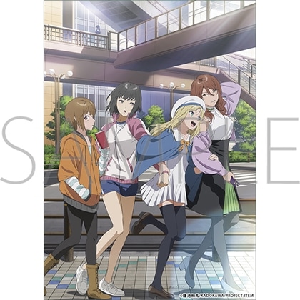 とある暗部の少女共棲 クリアポスター