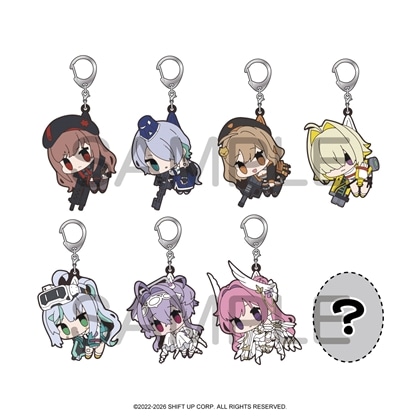 勝利の女神:NIKKE つままれラバーキーホルダー Vol.1 【1BOX】