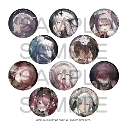 勝利の女神：NIKKE BURST COLLECTION缶バッジ Vol.8 【1BOX】