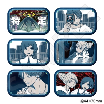 都市伝説解体センター トレーディングスクエア缶バッジ 【1BOX】