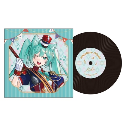 39Culture 2026 MUSIC レコード風コースター 初音ミク