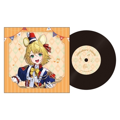 39Culture 2026 MUSIC レコード風コースター 鏡音リン