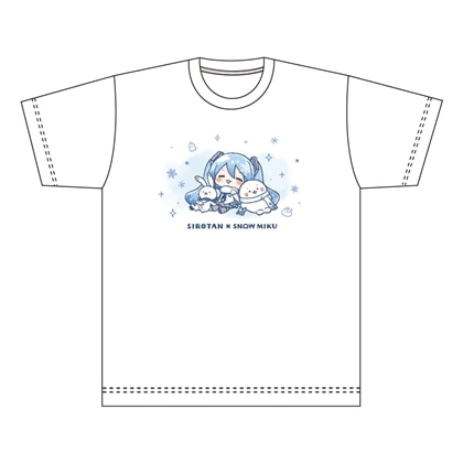 しろたん×雪ミク Tシャツ
