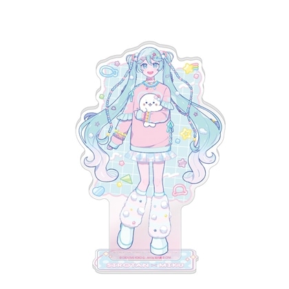 しろたん×初音ミク 第2弾 アクリルスタンド 初音ミク: グッズ・文具
