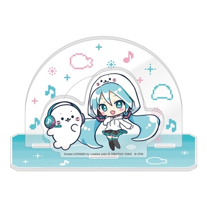 しろたん×初音ミク 第2弾 アクリルジオラマ 初音ミク