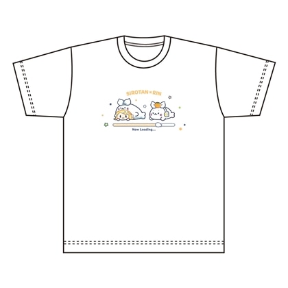 しろたん×初音ミク 第2弾 Tシャツ 鏡音リン（Lサイズ）