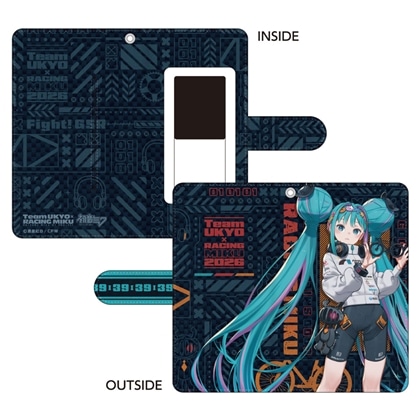 レーシングミク 2026 TEAM UKYO 応援Ver. 手帳型スマートフォンケース