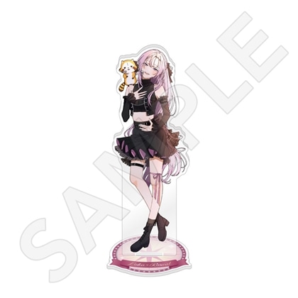 ボカロ　初音ミク×ラスカル2020冬　アクリルスタンドキーホルダー　巡音ルカ 初音ミク×ラスカル 2026 アクリルスタンド 巡音ルカ: グッズ・文具