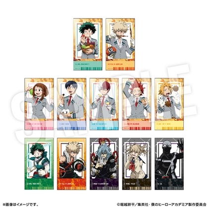 僕のヒーローアカデミア トレーディングクリアアートカード vol2 アニメ10周年記念 リバイバル 【1BOX】