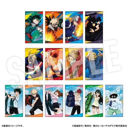 僕のヒーローアカデミア トレーディングクリアアートカード vol3 アニメ10周年記念 リバイバル 【1BOX】
