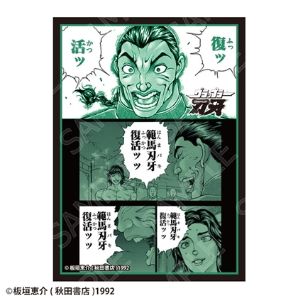 刃牙シリーズ グラフィックスリーブ 烈海王「復ッ活ッ」
