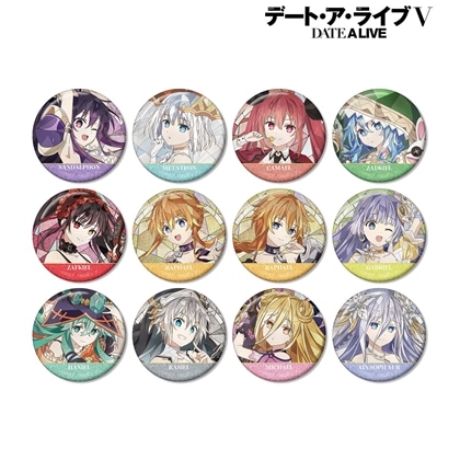デート・ア・ライブV トレーディング Aure Glass グリッター缶バッジ 【1BOX】