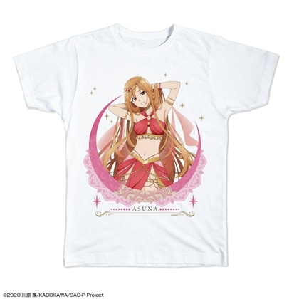 ソードアート・オンライン Tシャツ Lサイズ デザイン01 アスナ/踊り子ver. 【描き下ろし】