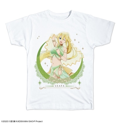 ソードアート・オンライン Tシャツ Lサイズ デザイン02 リーファ/踊り子ver. 【描き下ろし】