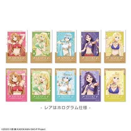 ソードアート・オンライン 10枚入りトレーディングインスタントフォト風カード 踊り子ver. 【描き下ろし】 【1BOX】