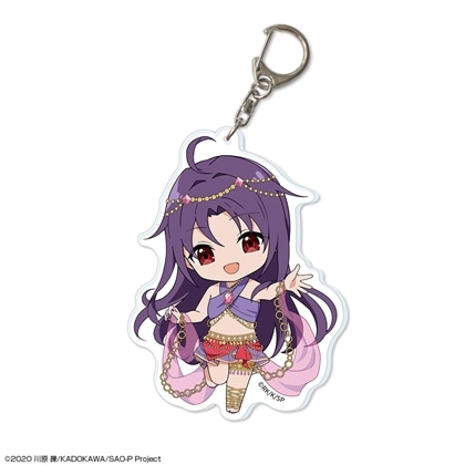 ソードアート・オンライン ビッグアクリルキーホルダー デザイン04 ユウキ/ちびキャラ踊り子ver.