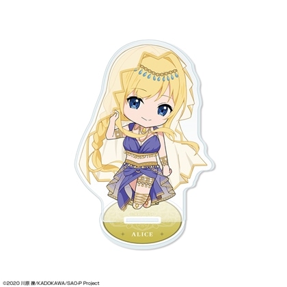 ソードアート・オンライン ちびキャラアクリルスタンド デザイン05 アリス/ちびキャラ踊り子ver.