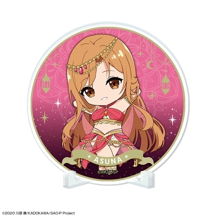 ソードアート・オンライン アクリルコースター デザイン01 アスナ/ちびキャラ踊り子ver.