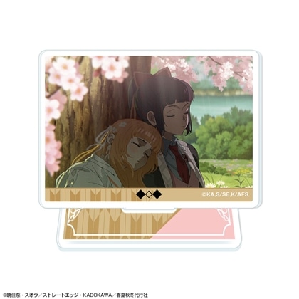 春夏秋冬代行者 春の舞 ミニアクリルスタンド デザイン17 花葉雛菊＆姫鷹さくら