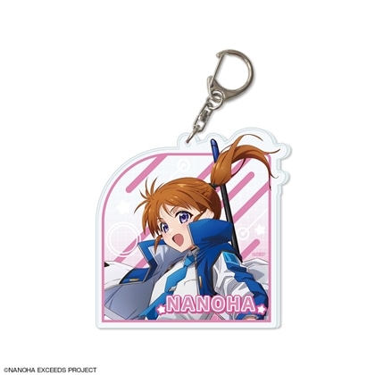魔法少女リリカルなのは EXCEEDS Gun Blaze Vengeance ビッグアクリルキーホルダー デザイン04 高町なのは/B