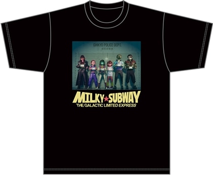 銀河特急 ミルキー☆サブウェイ Tシャツコレクション 全員集合 Mサイズ