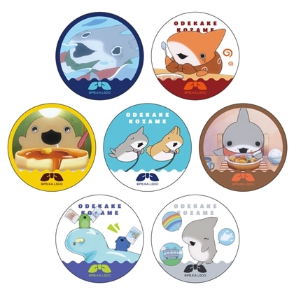 おでかけ子ザメ トレーディング缶バッジ ver.B 【1BOX】