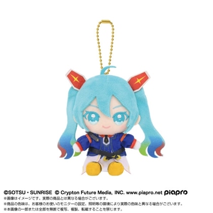 ガンダム45周年×初音ミク Chibiぬいおすわりマスコット 初音ミク×機動戦士ガンダム（再販）