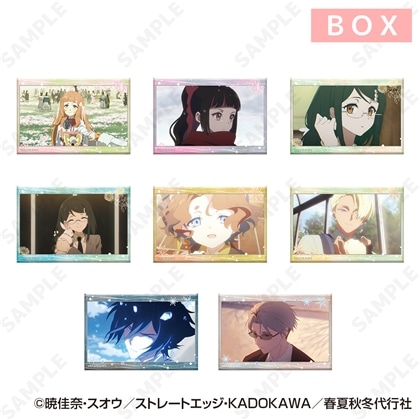 春夏秋冬代行者 春の舞 トレーディングスクエア缶バッジ 【1BOX】