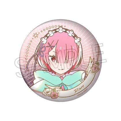 Re:ゼロから始める異世界生活　ラム　缶バッジ Re:ゼロから始める異世界生活 ヴィンテージシリーズ 缶バッジ vol.2