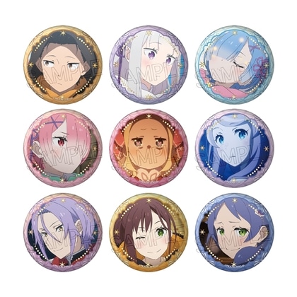 Re:ゼロから始める異世界生活 百面相缶バッジvol.2 【1BOX】: グッズ