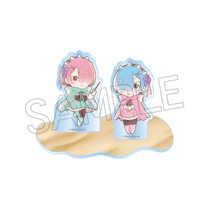 Re:ゼロから始める異世界生活 ミニキャラアクリルスタンド ラム＆レム