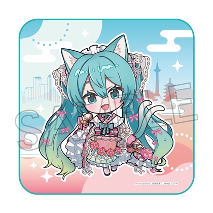 初音ミク 百鬼夜行 -街道さんぽ- ミニタオル 初音ミク