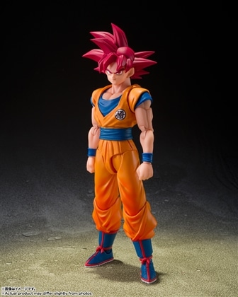 ドラゴンボール超 S.H.Figuarts 超サイヤ人ゴッド孫悟空〈神の気を纏いし姿〉