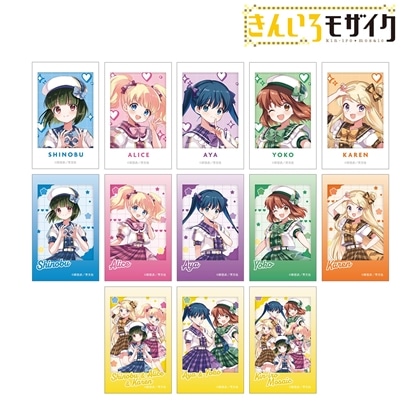 きんいろモザイク 原悠衣先生 描き下ろし アイドル風衣装ver. トレーディングイラストカード 【1BOX】
