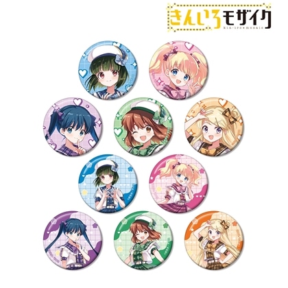 きんいろモザイク 原悠衣先生 描き下ろし アイドル風衣装ver. トレーディング缶バッジ 【1BOX】