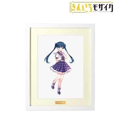きんいろモザイク 原悠衣先生 描き下ろし 小路綾 アイドル風衣装ver. A4キャラファイングラフ